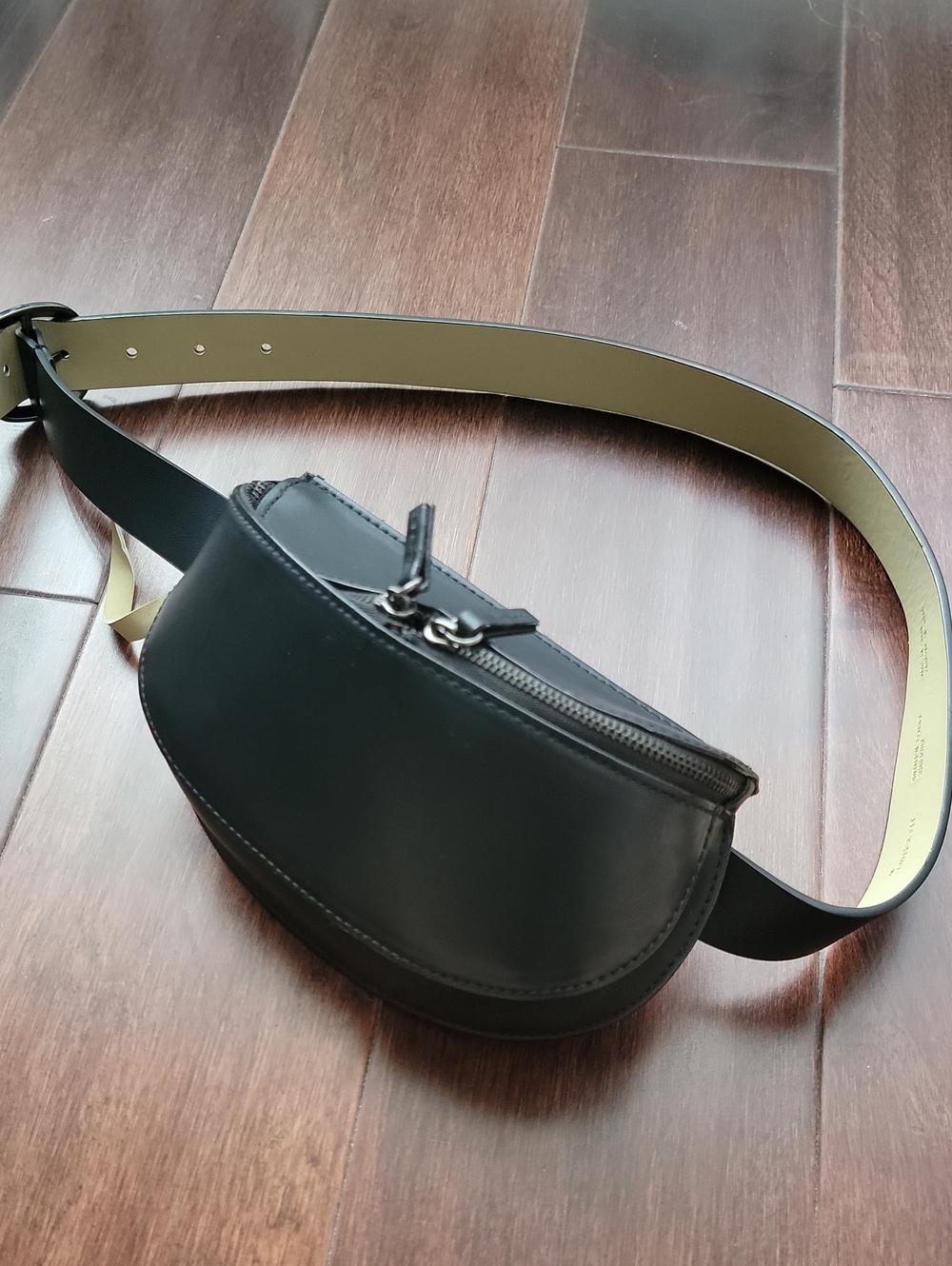 free press Cream Leather Belt
